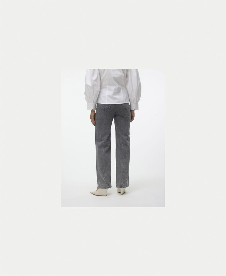 VMTESSA HR WIDE STUDS DNM JEANS RA2
