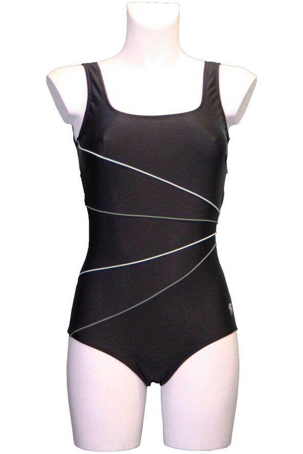 BADEDRAGT M/LAVT BEN, U-RYG OG