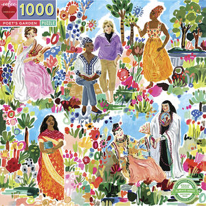 eeBoo - Puslespil 1000 brk - Poet's Garden
