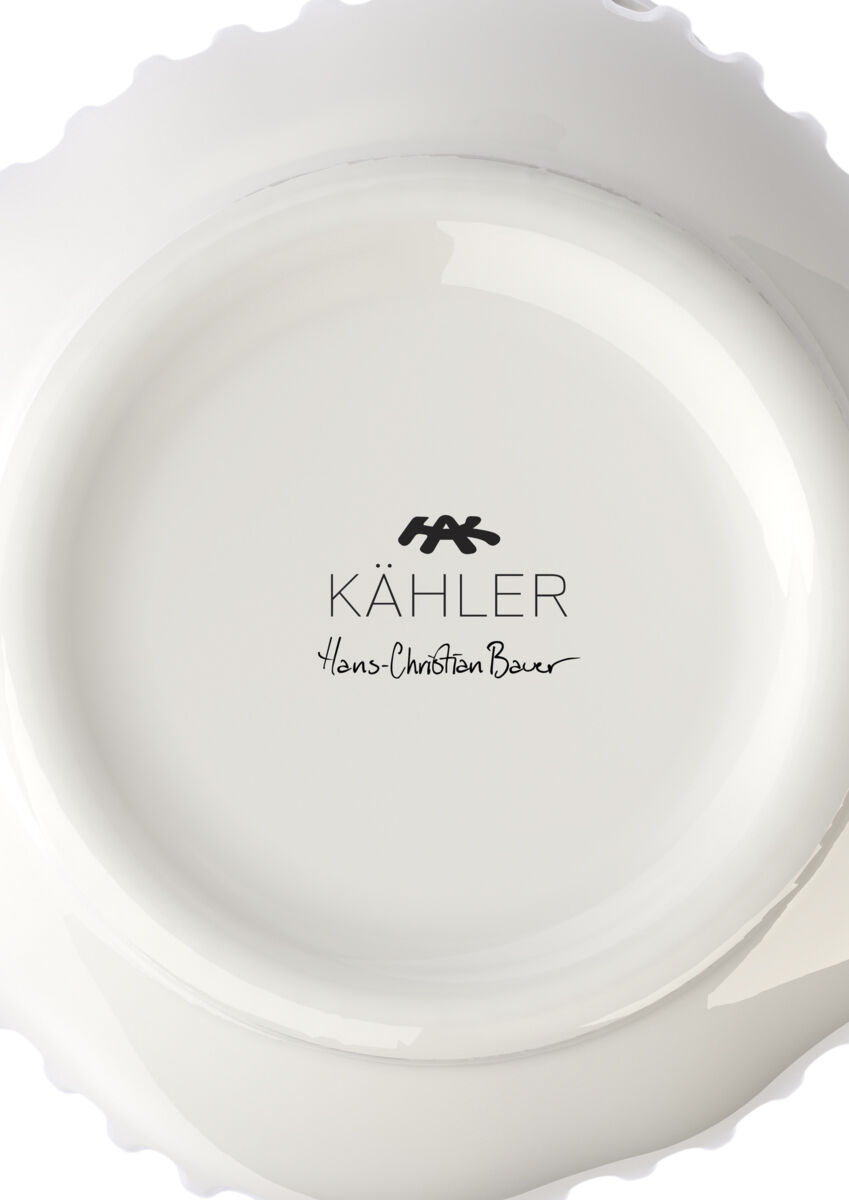 Hammersh&oslash;i Unfold Vase H20. 5 cm hvid