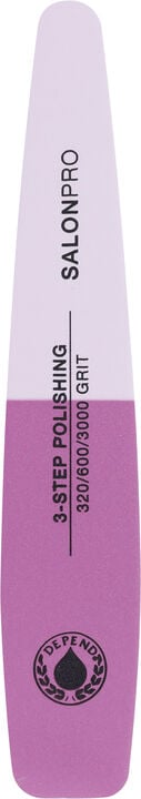 Nail file SalonPro 3-Step Polishing