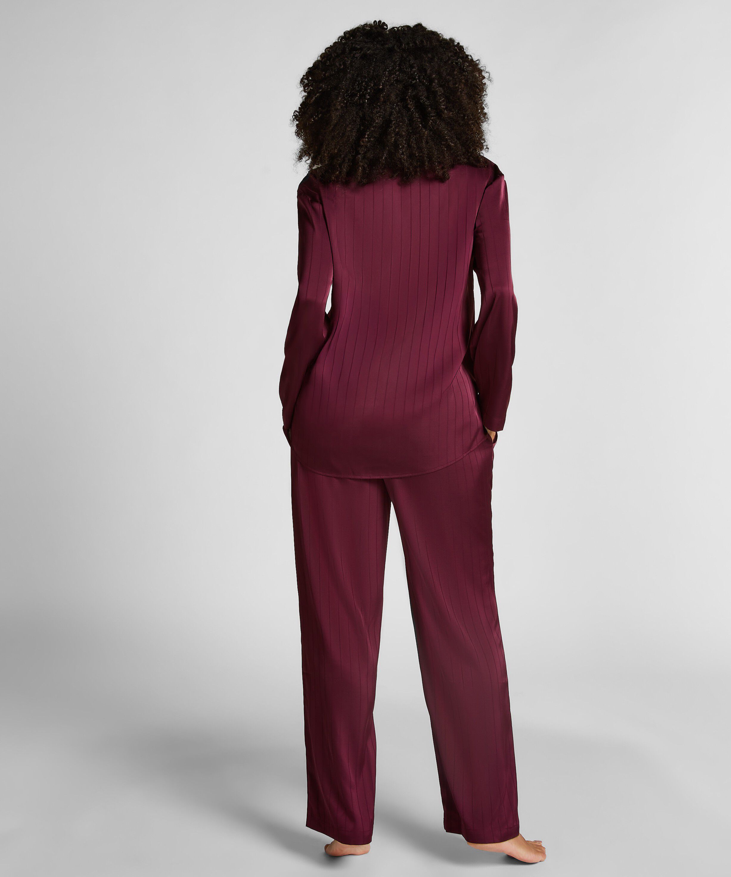 Satin Pinstripe Jacket