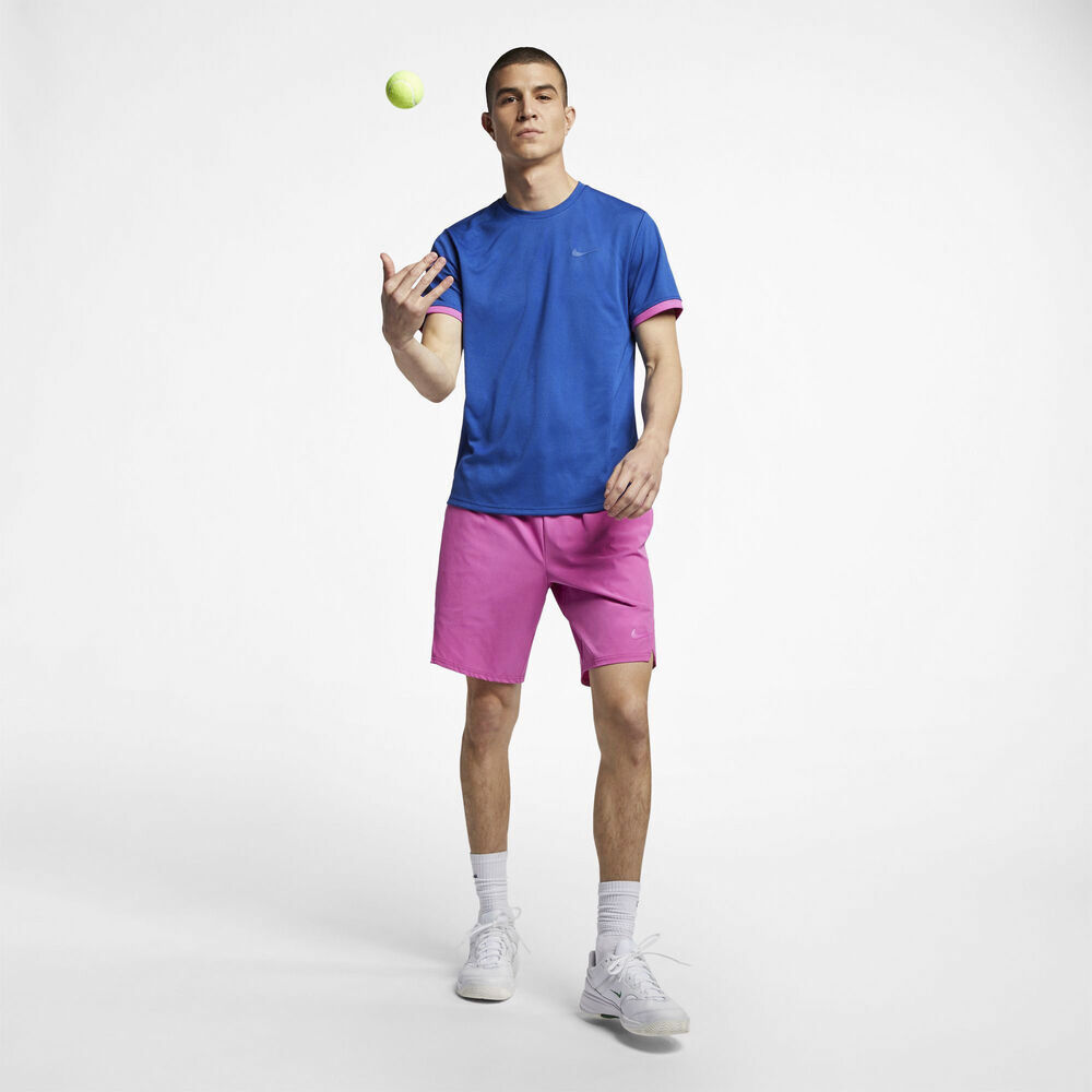 Court Dry SS Top Colorblock