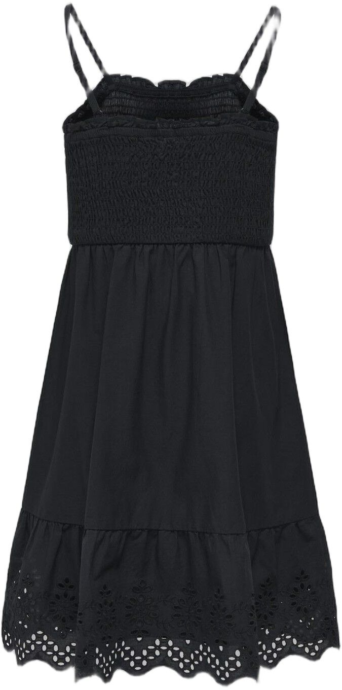 KOGLOU LIFE EMB SMOCK DRESS WVN