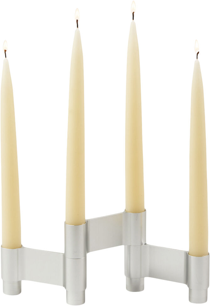 LINK, CANDLE HOLDER, POLISHED ALUMINIUM, 11060P