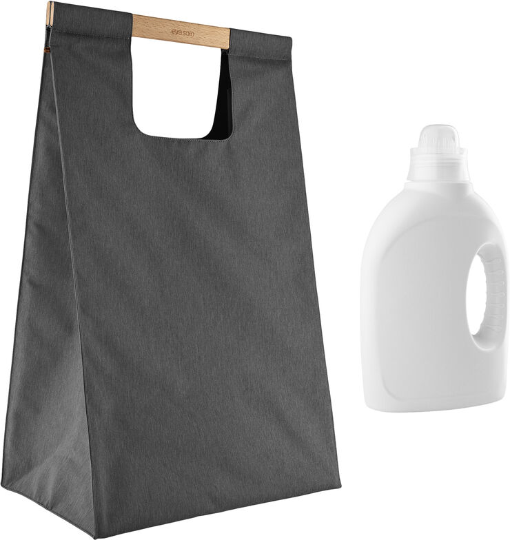 Vasketøjspose Dark grey