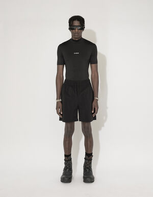 Nylon Track Shorts