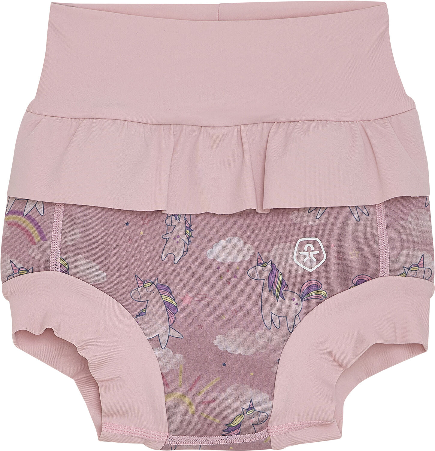 Trunks W. Frills, Flower AOP