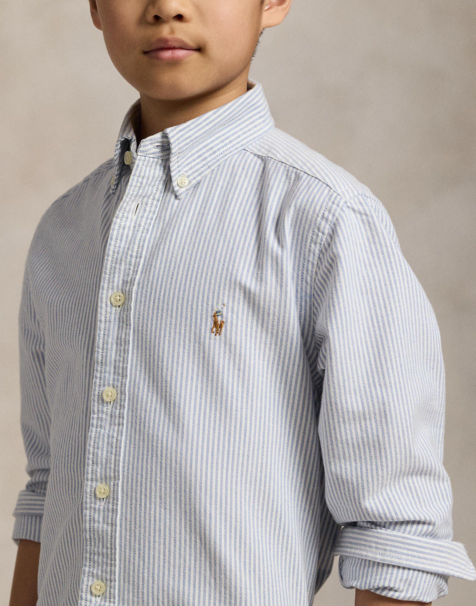 Striped Cotton Oxford Shirt
