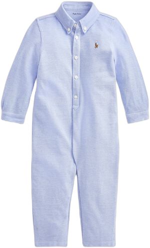 Knit Cotton Oxford Coverall