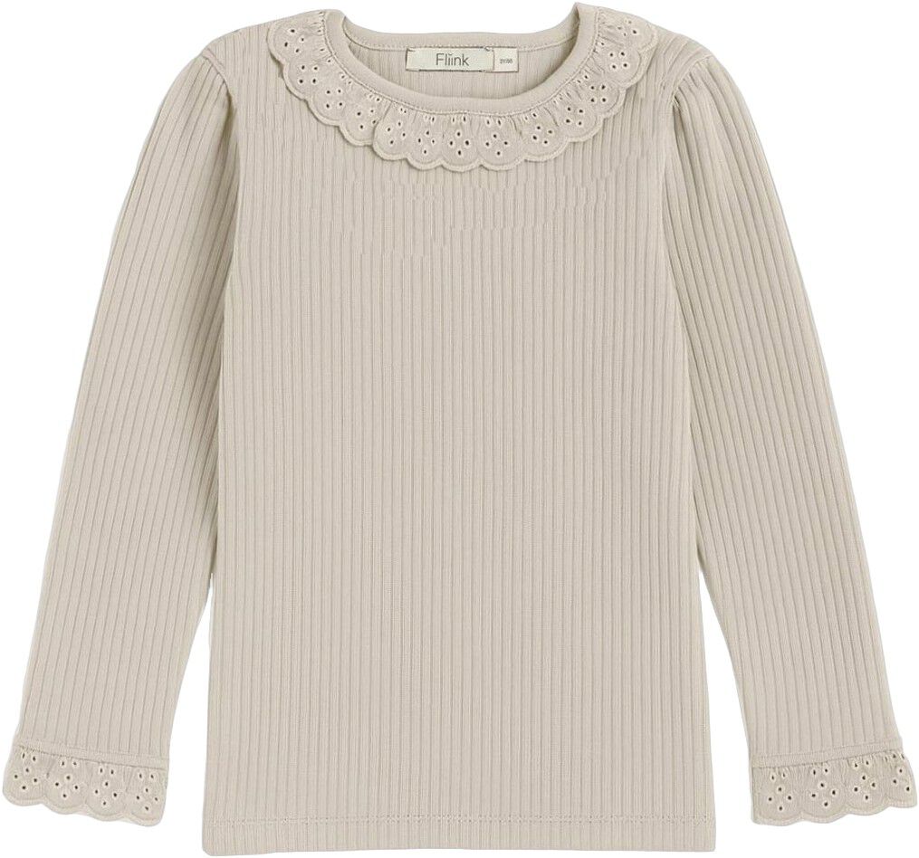 KENNA LS LACE BLOUSE