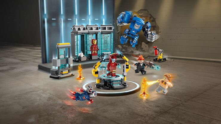 Iron Mans laboratorium: Dragtgalleriet 76315