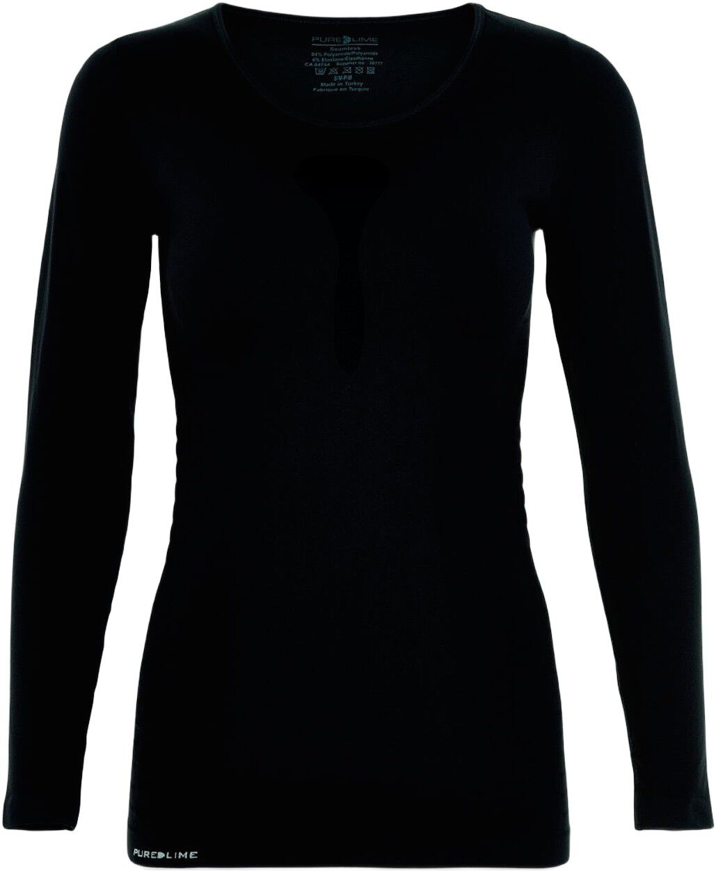 Seamless Lang&aelig;rmet Tr&aelig;nings T-shirt