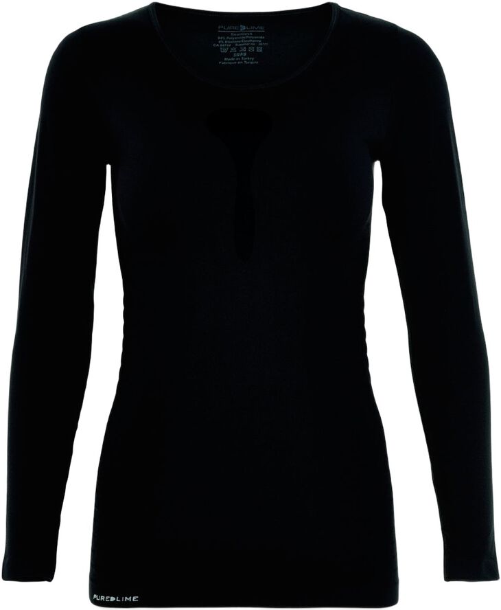 Seamless Langærmet Trænings T-shirt