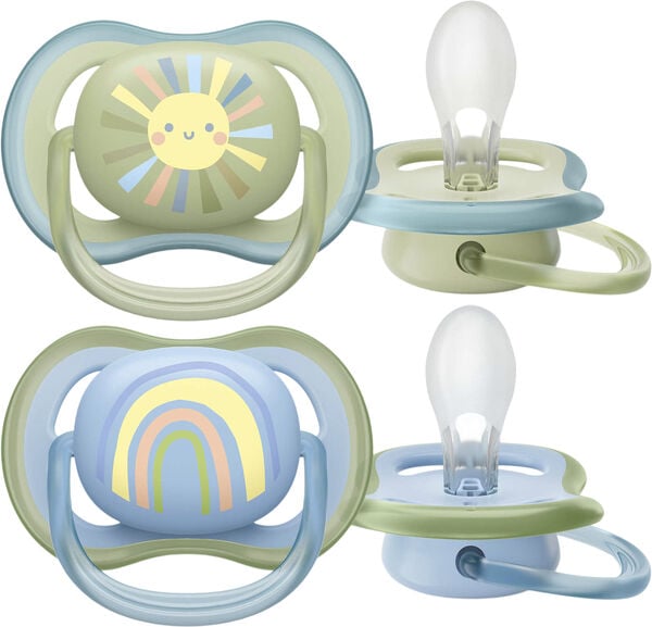 Philips Avent ultra air sut - Pakke med 2 - 0-6m boy