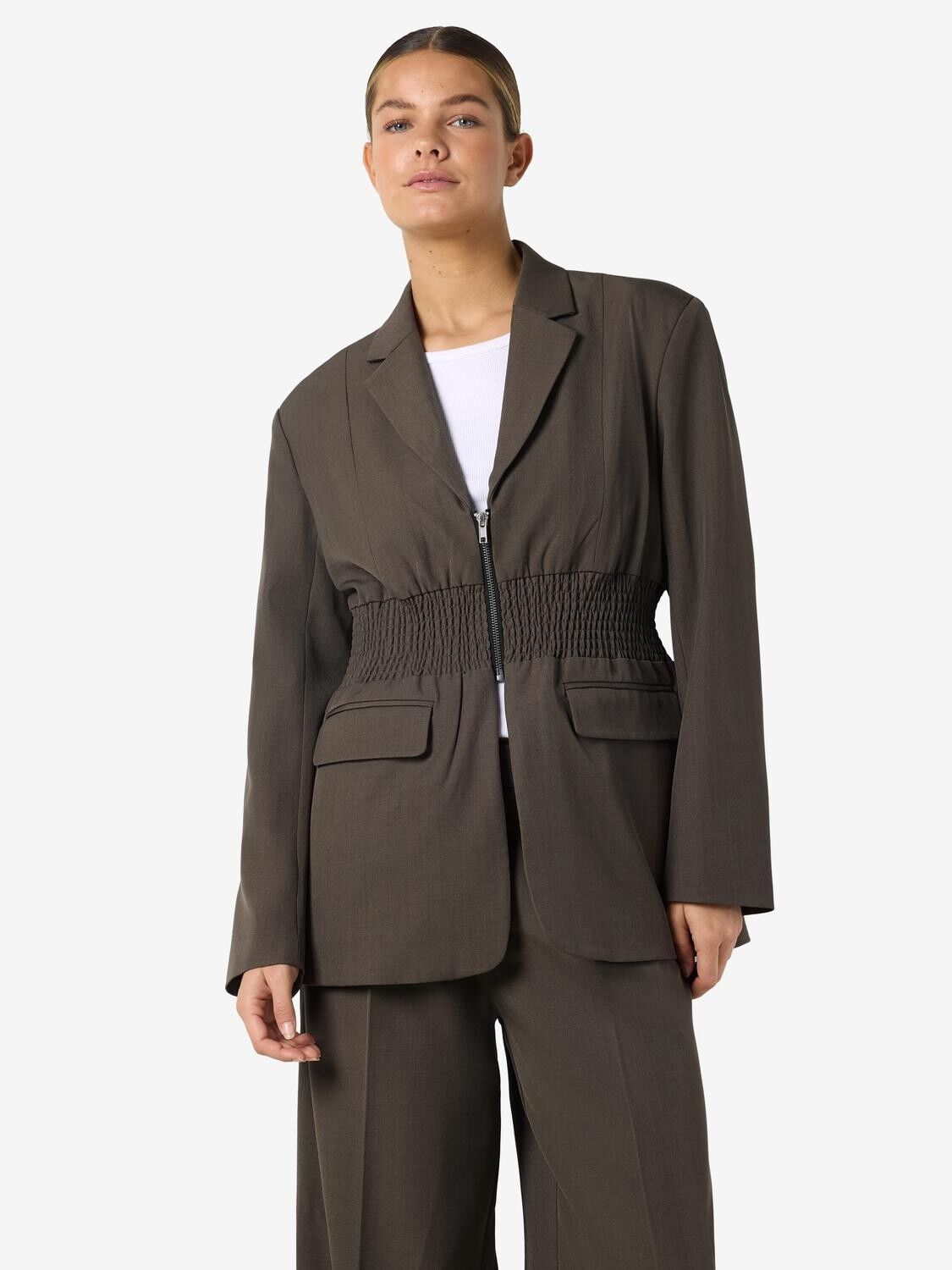 NMIRIS L/S SMOCK FITTED BLAZER