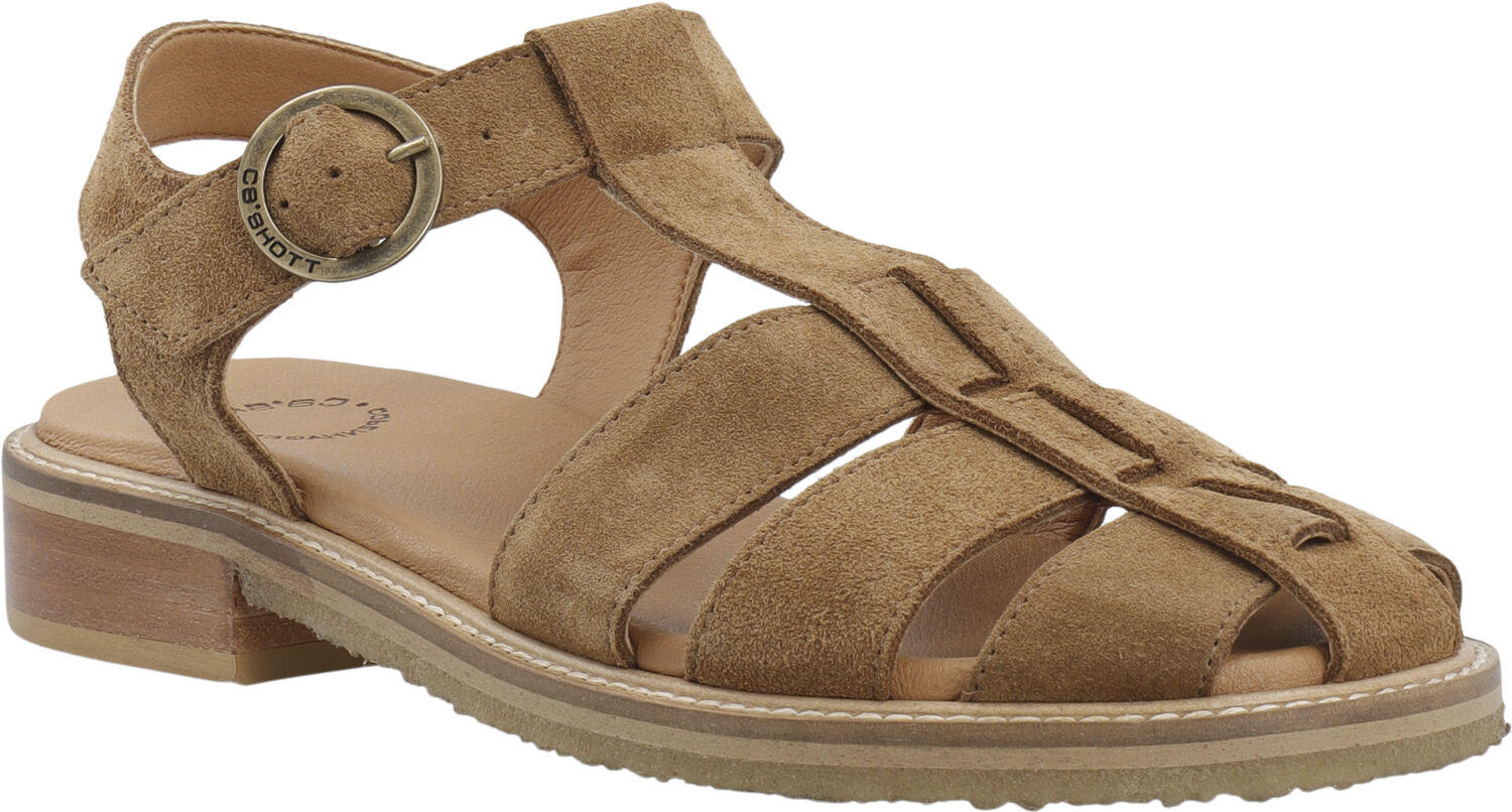 CASGRACE Fisherman Sandal Suede