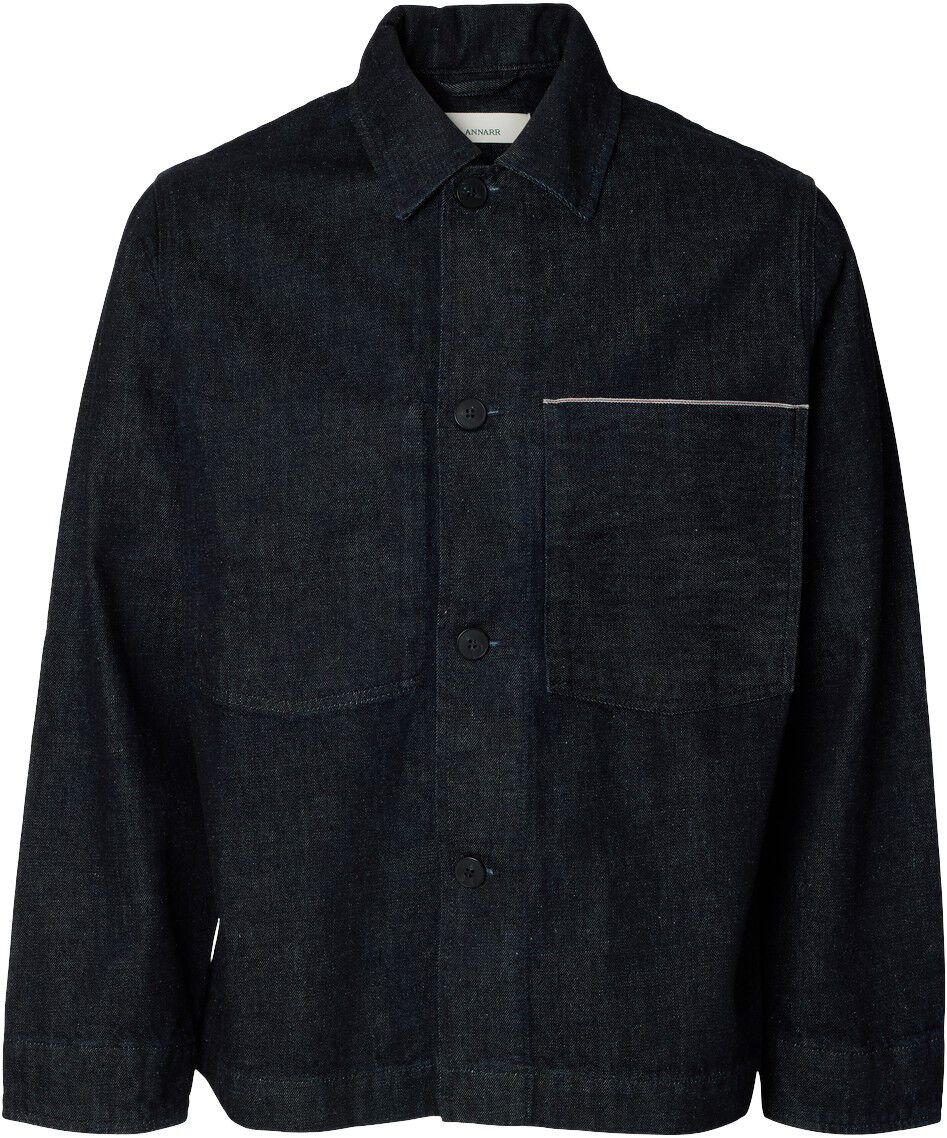 ANRFLOKI SELVEDGE DENIM RINSE OVERS