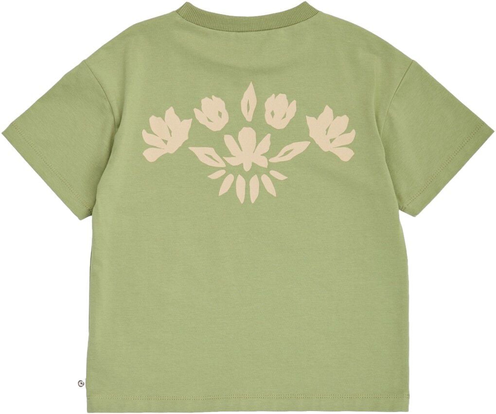 Natures imprint embroidery s/s T