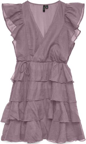 VMSABRINA SS SHORT FLOUNCE DRESS WV