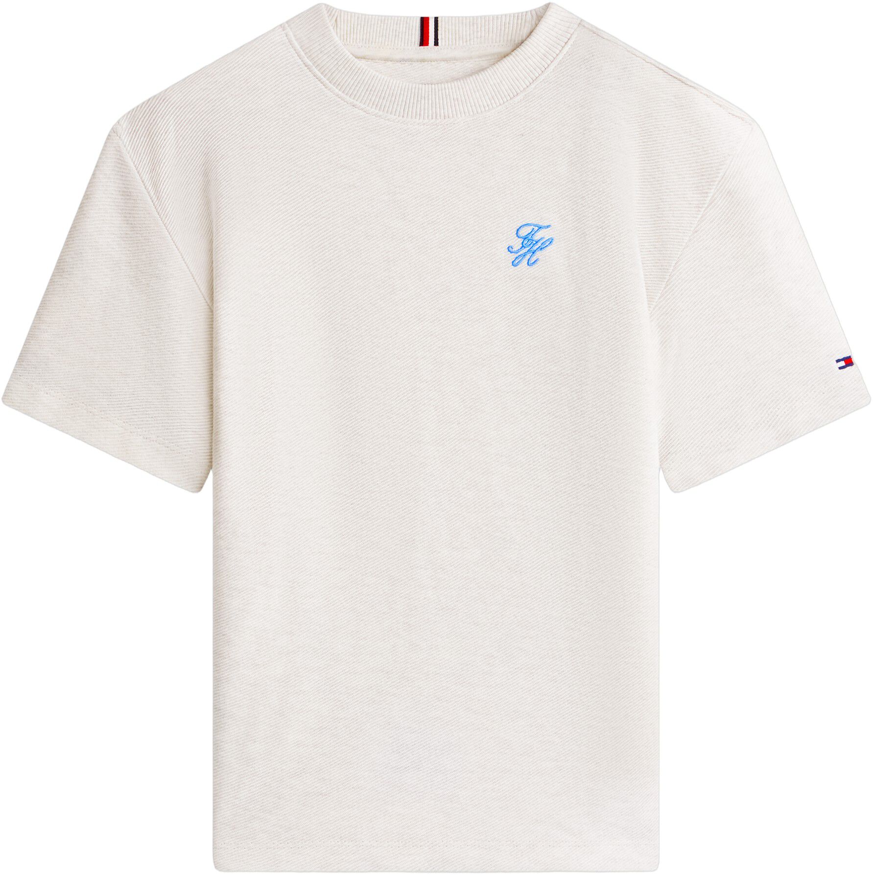 Logo Embroidery Jersey Twill T-Shirt