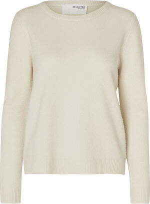 SLFMANILA LS KNIT CASHMERE O-NECK N