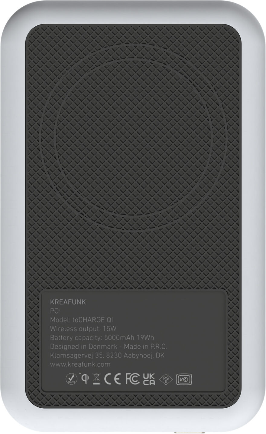 toCHARGE QI - Moon Grey