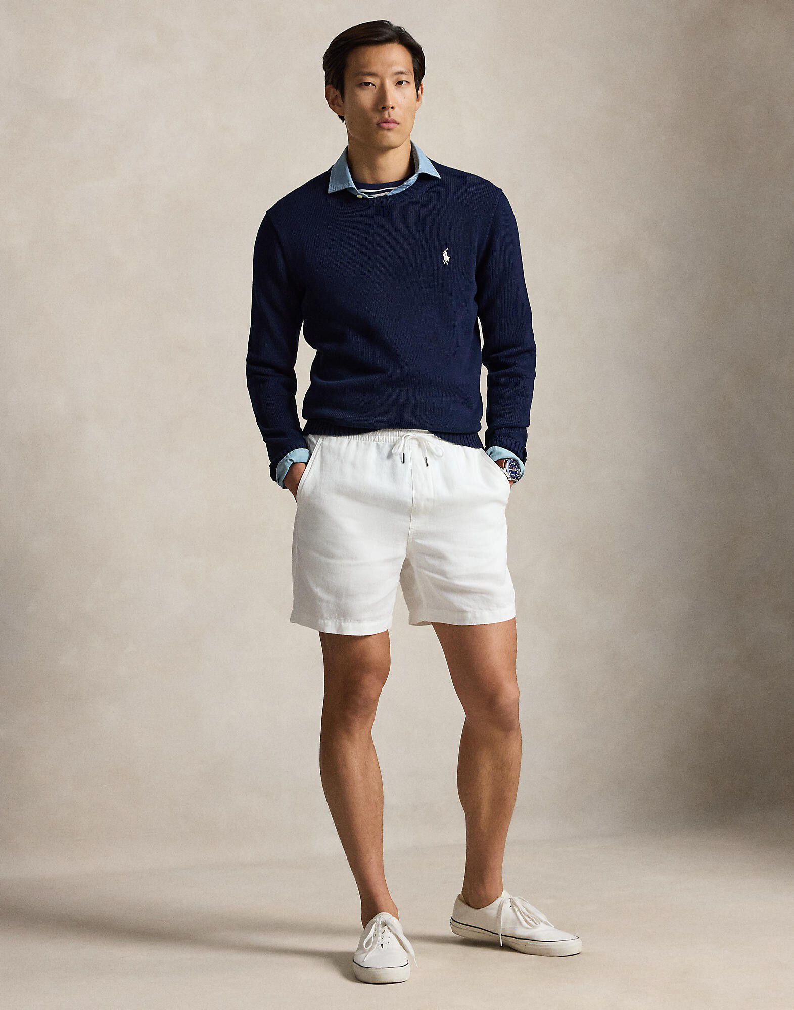 Cotton Crewneck Sweater