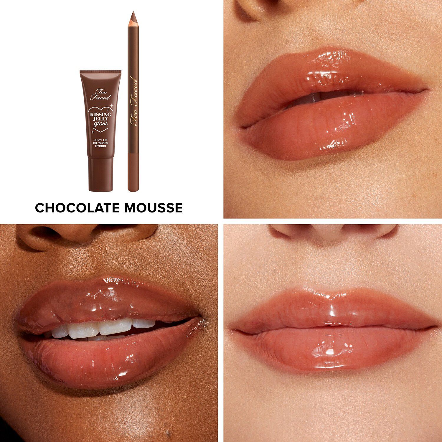 Chocolate Mousse Lip Kit - L&aelig;bes&aelig;t