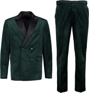 Velvet DB tuxedo suit