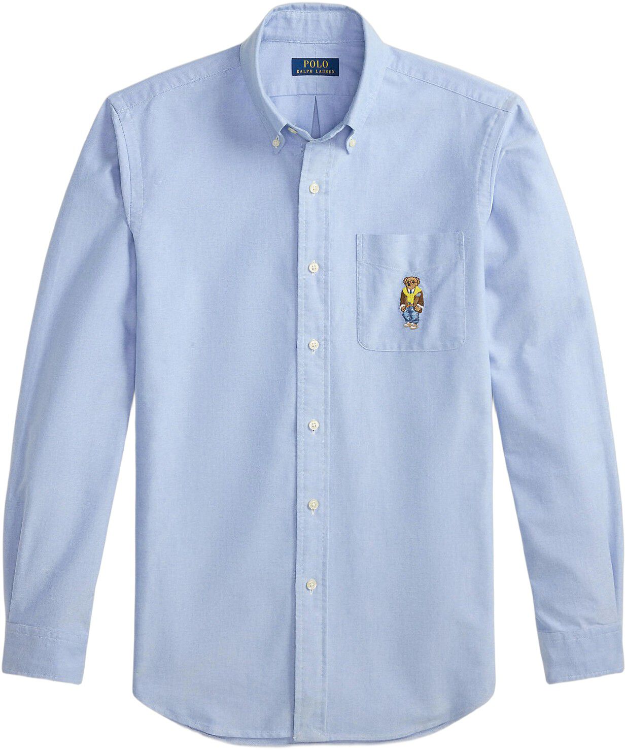 Custom Fit Polo Bear Oxford Shirt