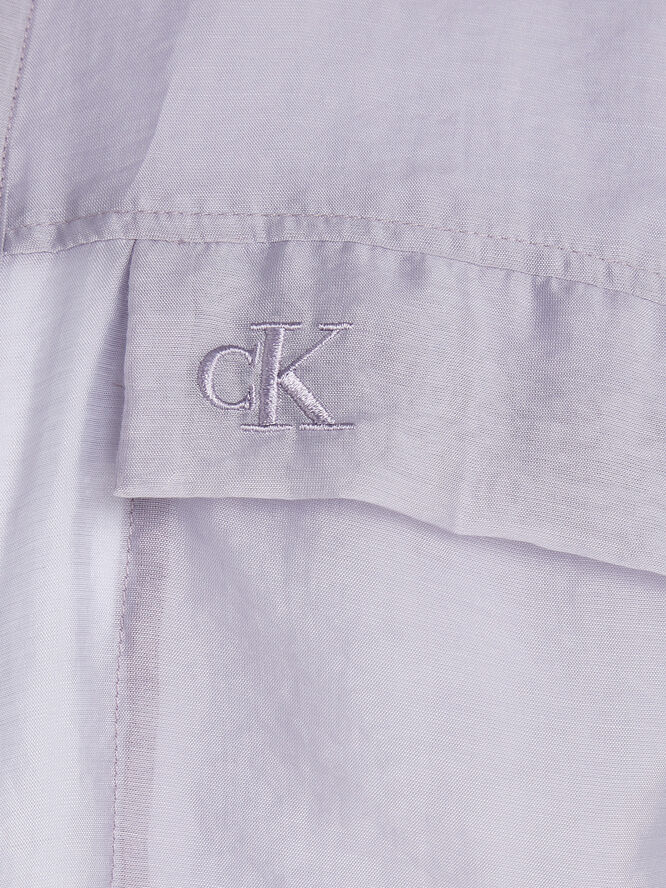 Sheer long sleeve shirt