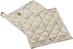 ADA POT HOLDER 2-PACK - COT/LIN