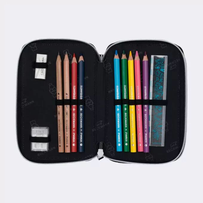 Beckmann Trelags penalhus m/indhold