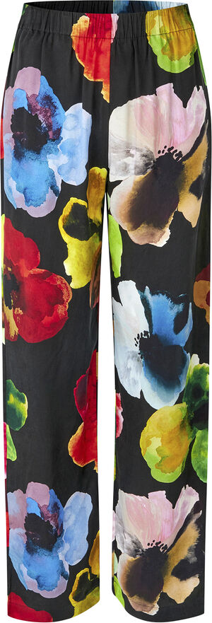 Elasticated Long Pants, 2263 Dry Viscose
