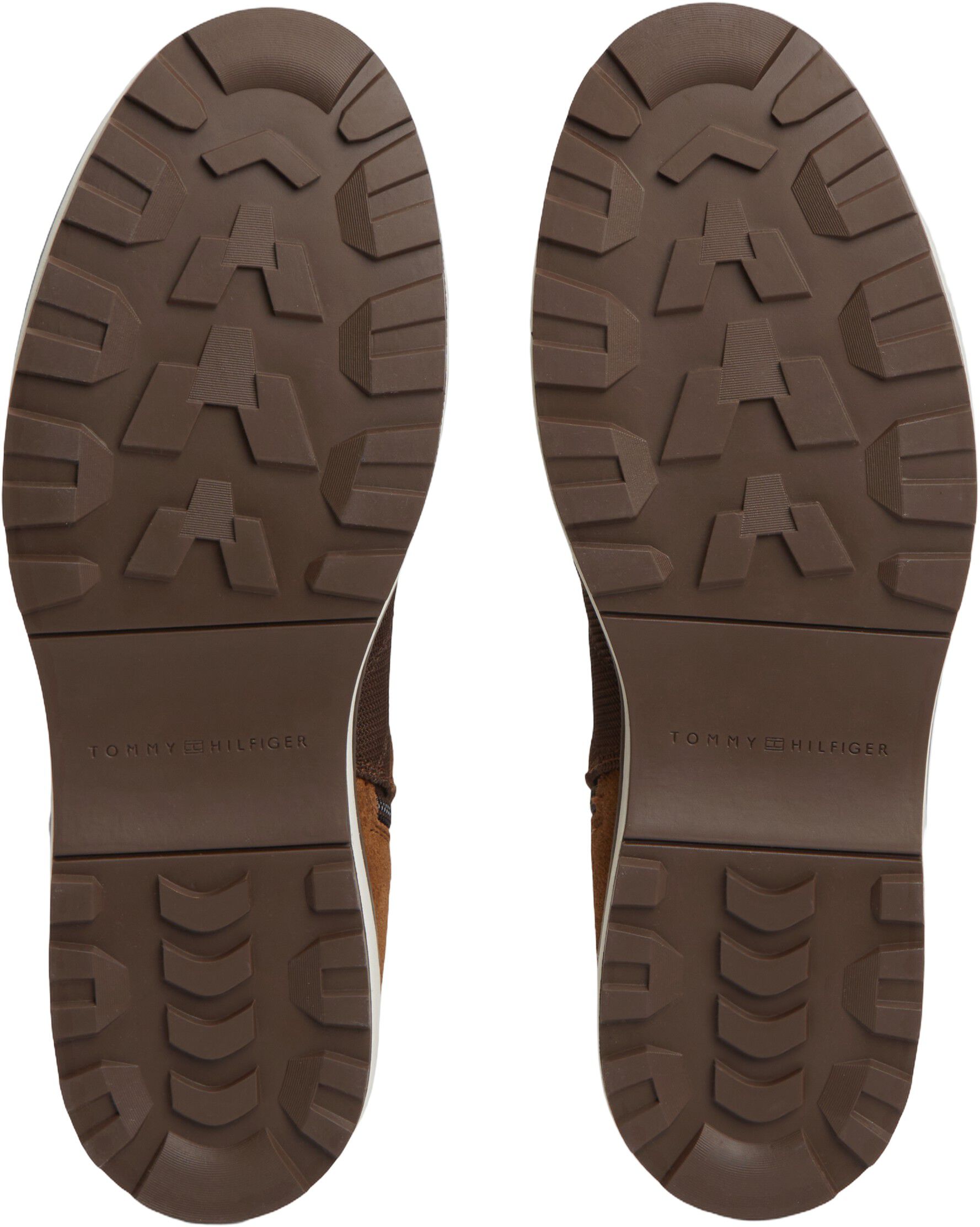 Suede Outdoor Cleat Mesh Panel Boots