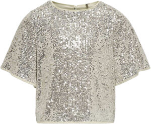 KOGFRANSA SEQUIN S/S TOP TLR