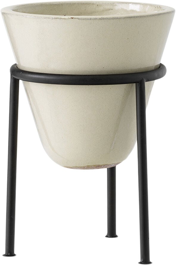 Daiza Planter, H37/Ø25, Ivory