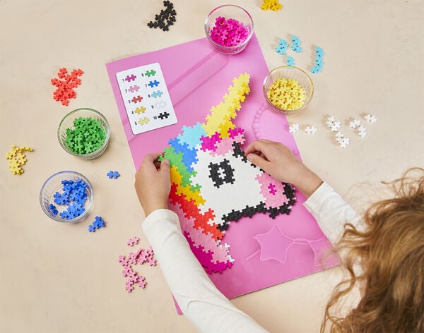 Plus-Plus Puzzle By Numbe