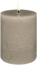 UYUNI LIGHTING - Pillar LED Candle - Sandstone - 7,8 x 10,1