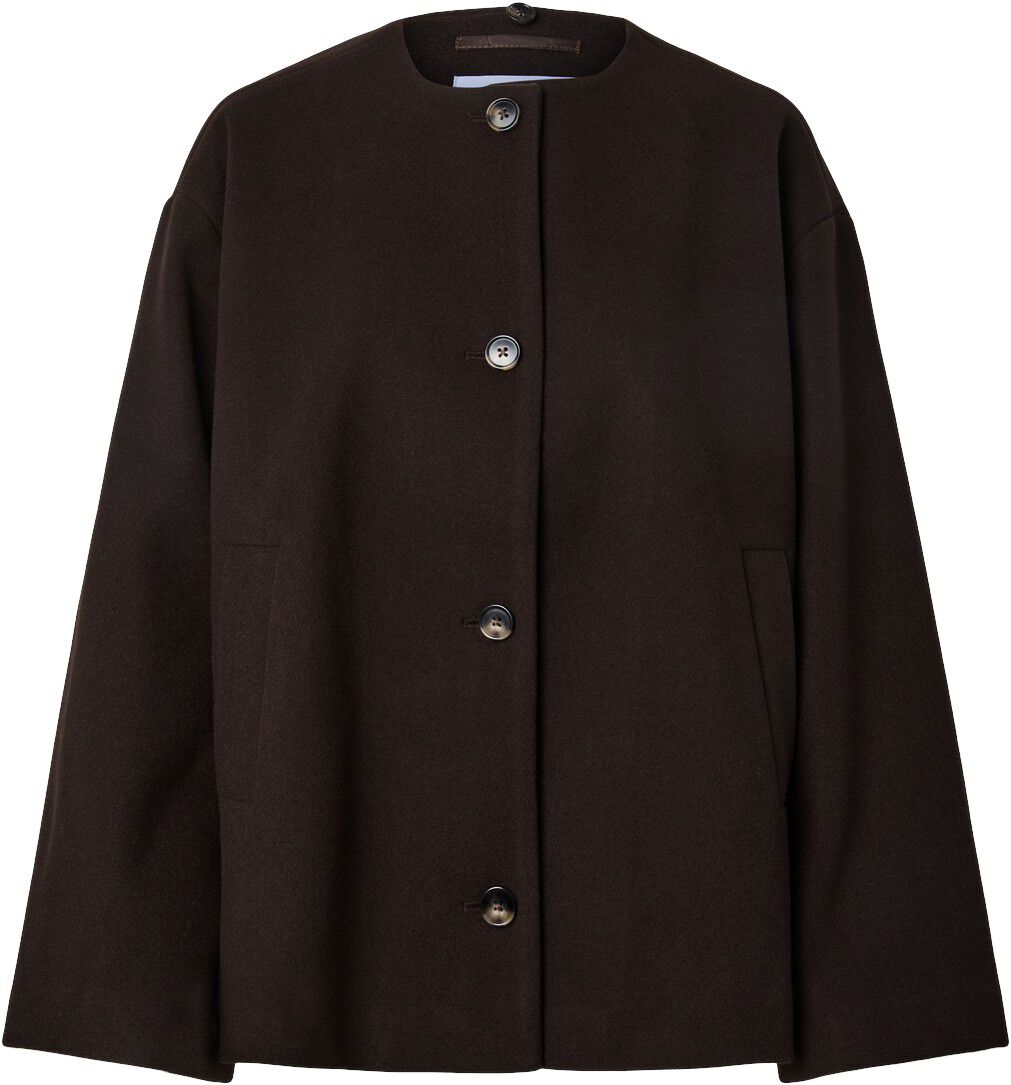 Pcagnes Short Jacket W. Scarf D2D Bc