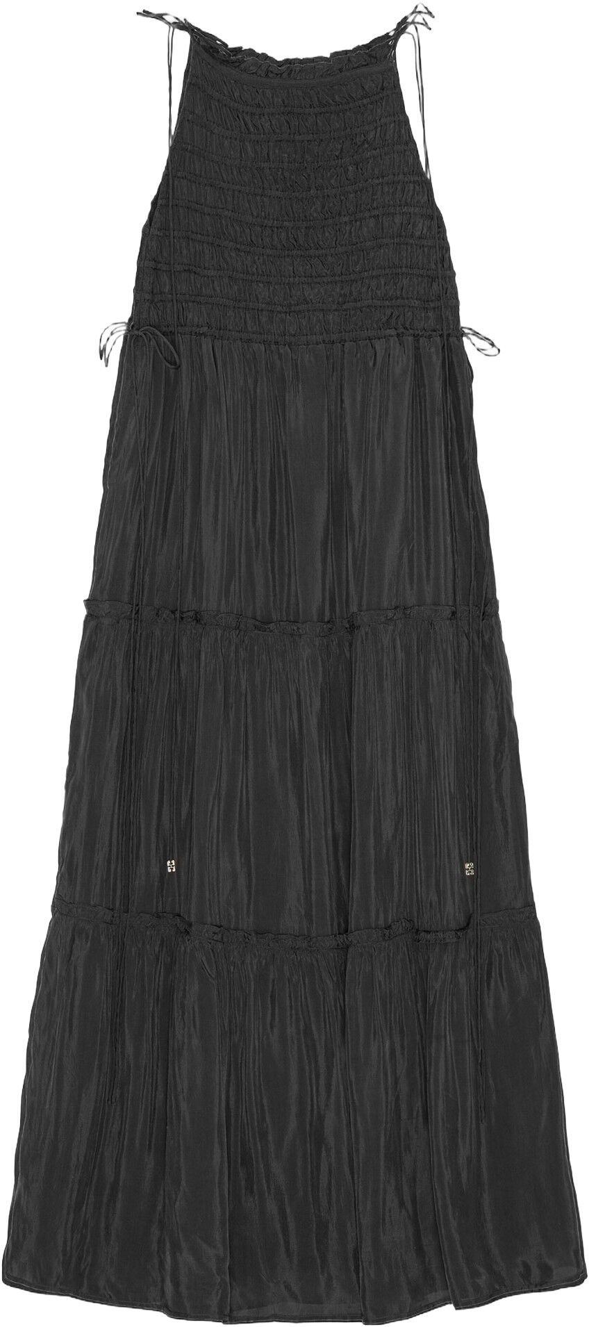 Viscose Habotai Maxi Smock Slip Dre