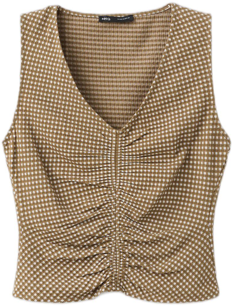 Ruched fitted top