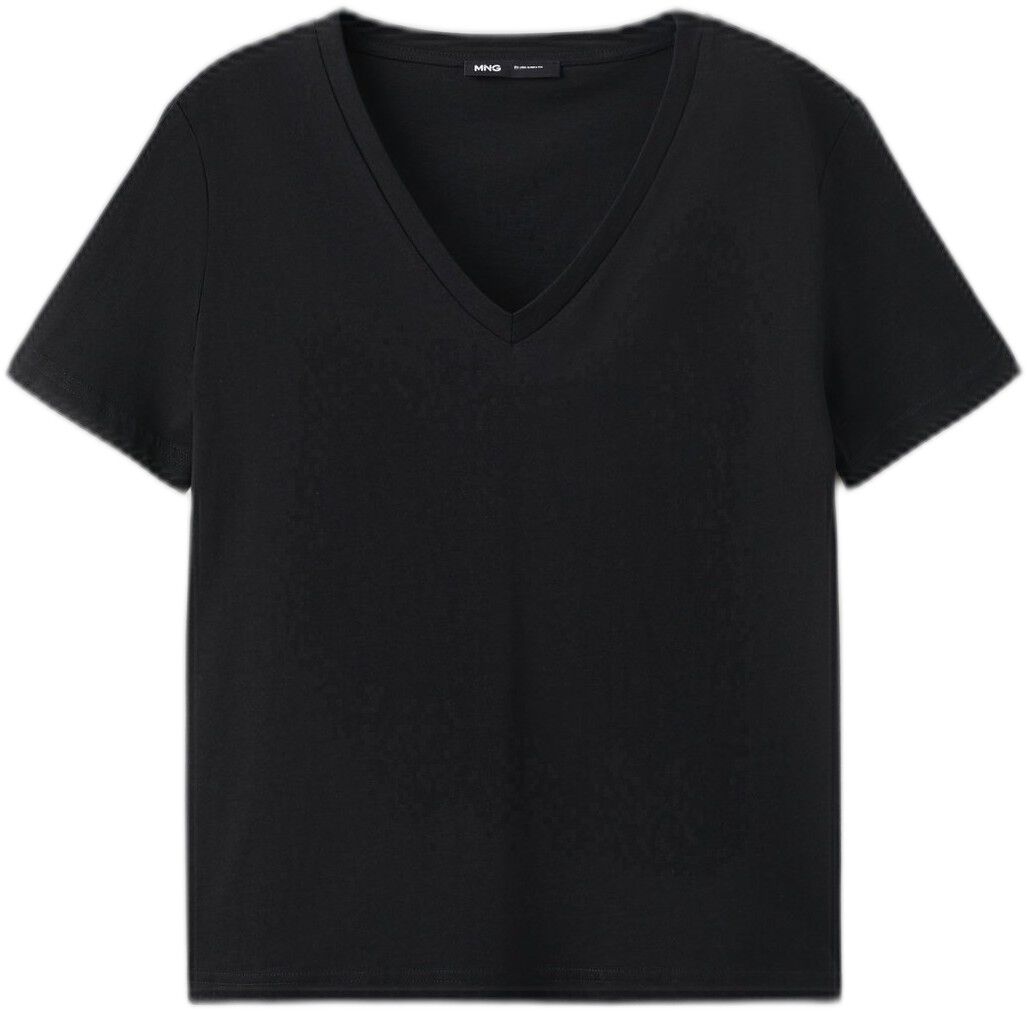V-neck cotton T-shirt