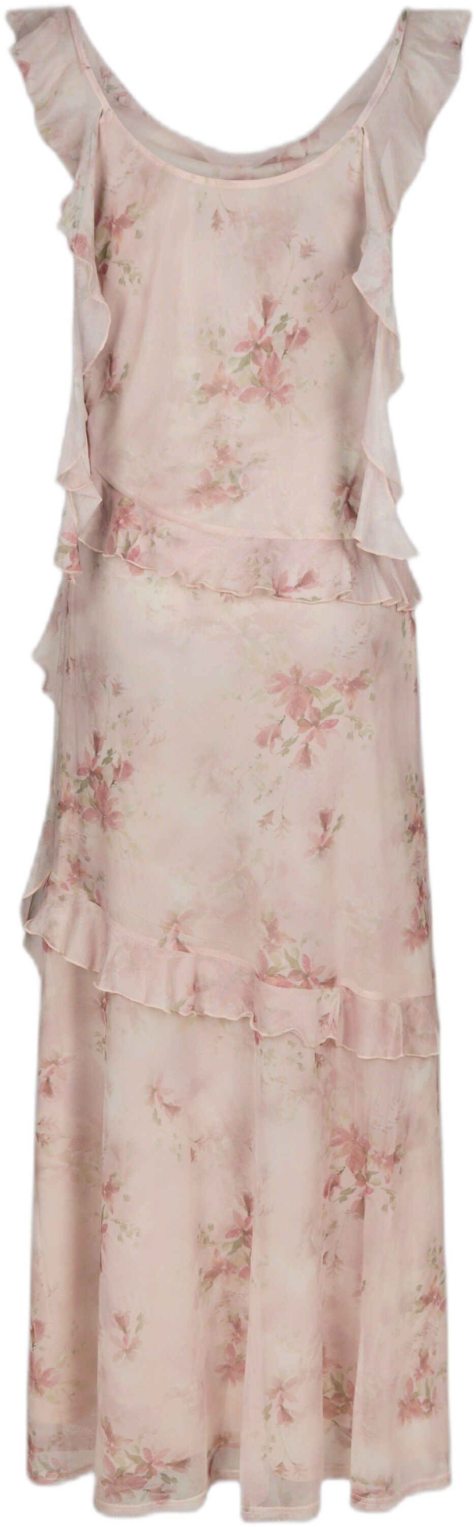 Adelle Frill Mesh Dress