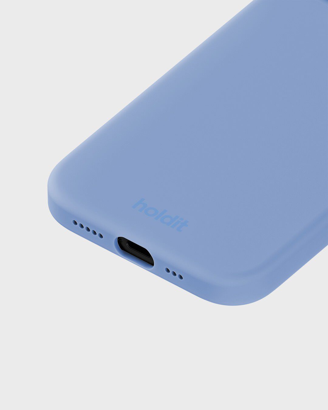 Silicone Case iPhone 15 Soft Cobalt