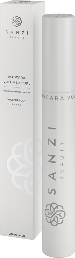 * Waterproof Mascara Volume & Curl-Black