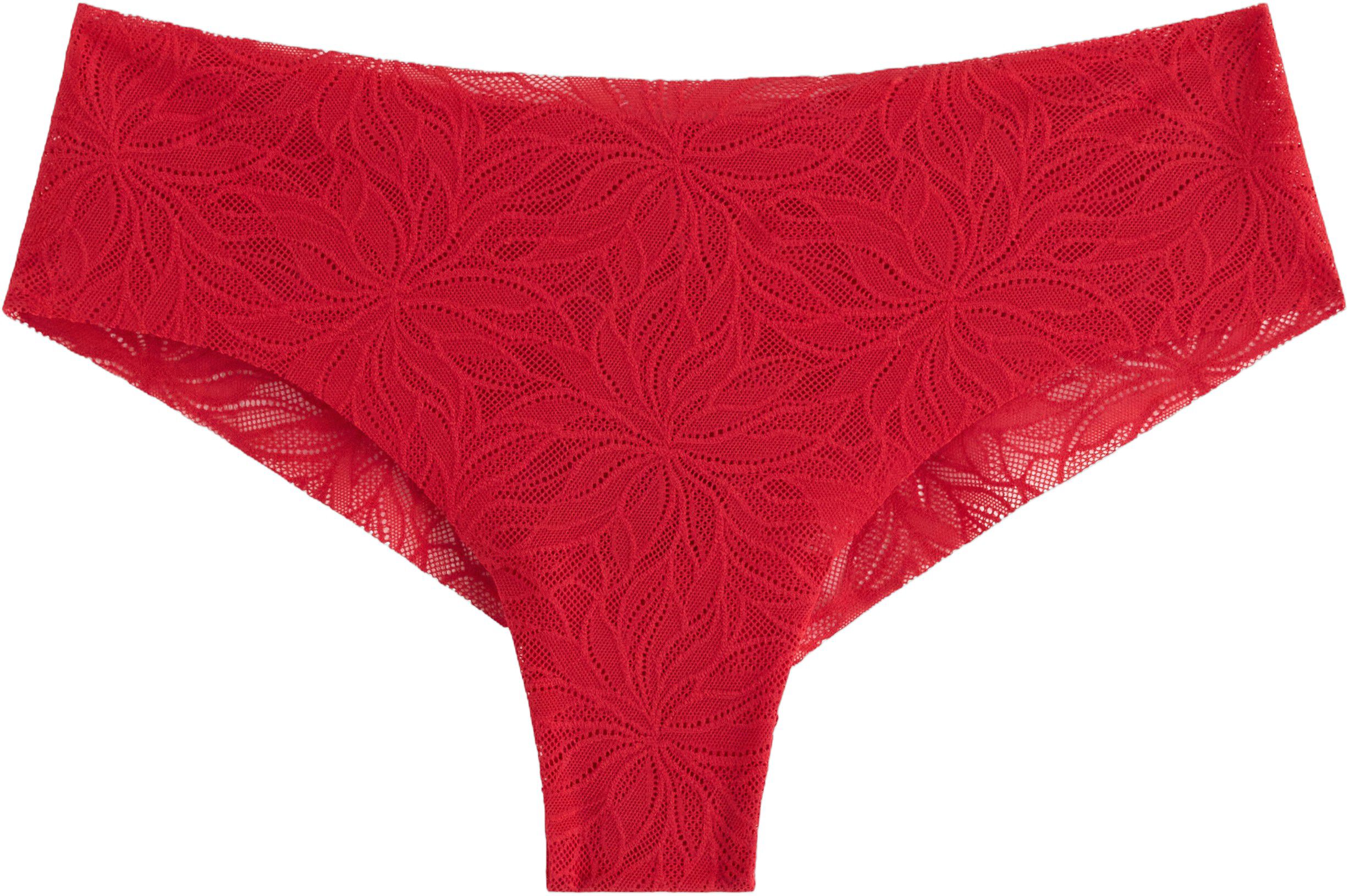 Brasilianske trusser i blonder med