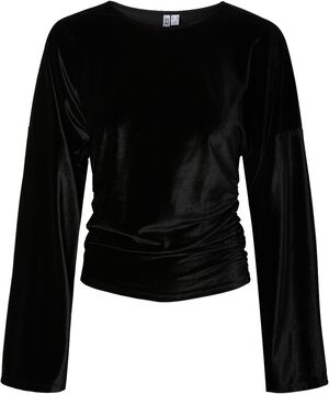 PCALLI LS VELVET TOP DM