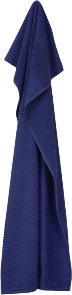 Check H&aring;ndkl&aelig;de 70x140 cm marine bl&aring;